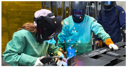 Finger Lakes Community College brings portable welding training to bus manufacturers, helping employees gain hands-on skills on-site. The program builds a local skilled workforce while preparing for plant expansions and reducing bus production backlogs.