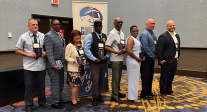 GNEMA recognized eight motorcoach professionals for safety, leadership, service, and operational excellence during its Spring Meeting in Monticello, New York.